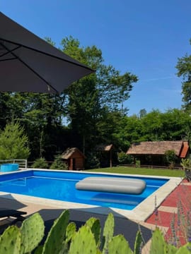 Photo 4 for Dunja Cabin - Forest House with Pool